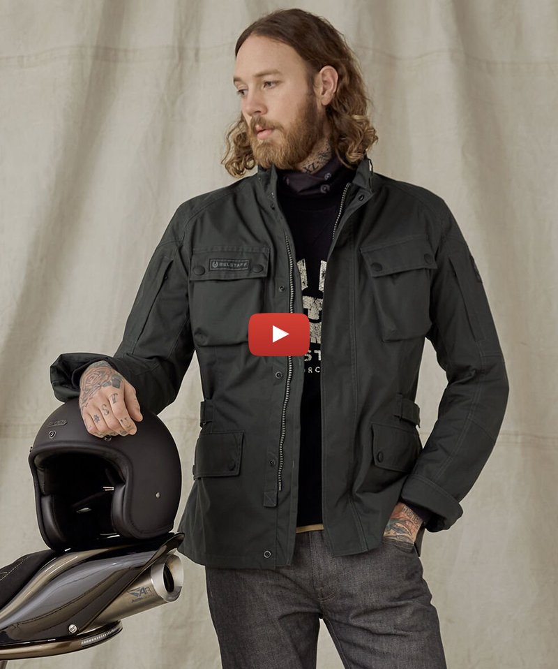 The Belstaff Macklin Motorcycle jacket